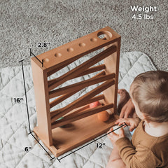 Montessori & Me ball tracker 18-month gift idea encourages early learning