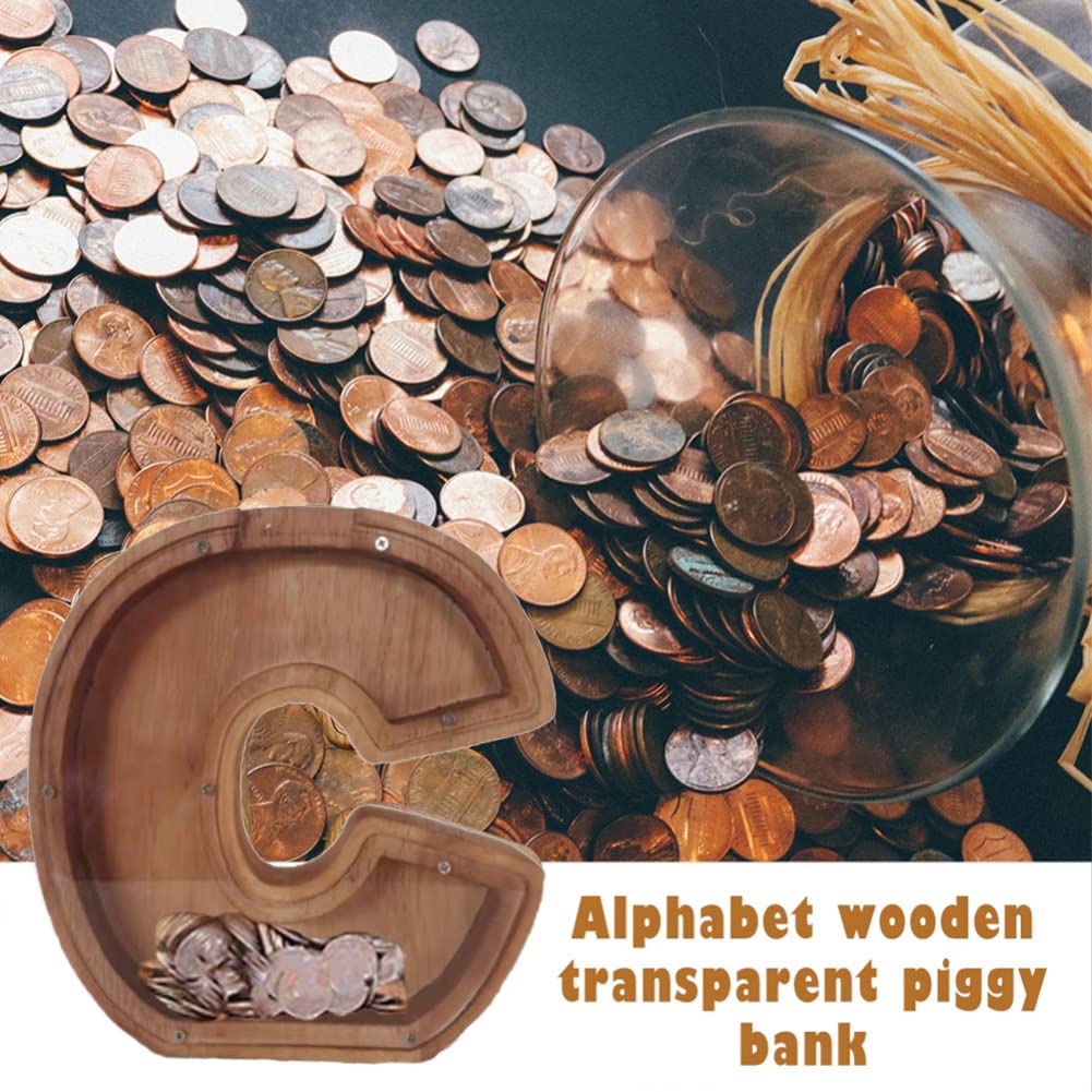 Moonase engraved money box displaying custom text