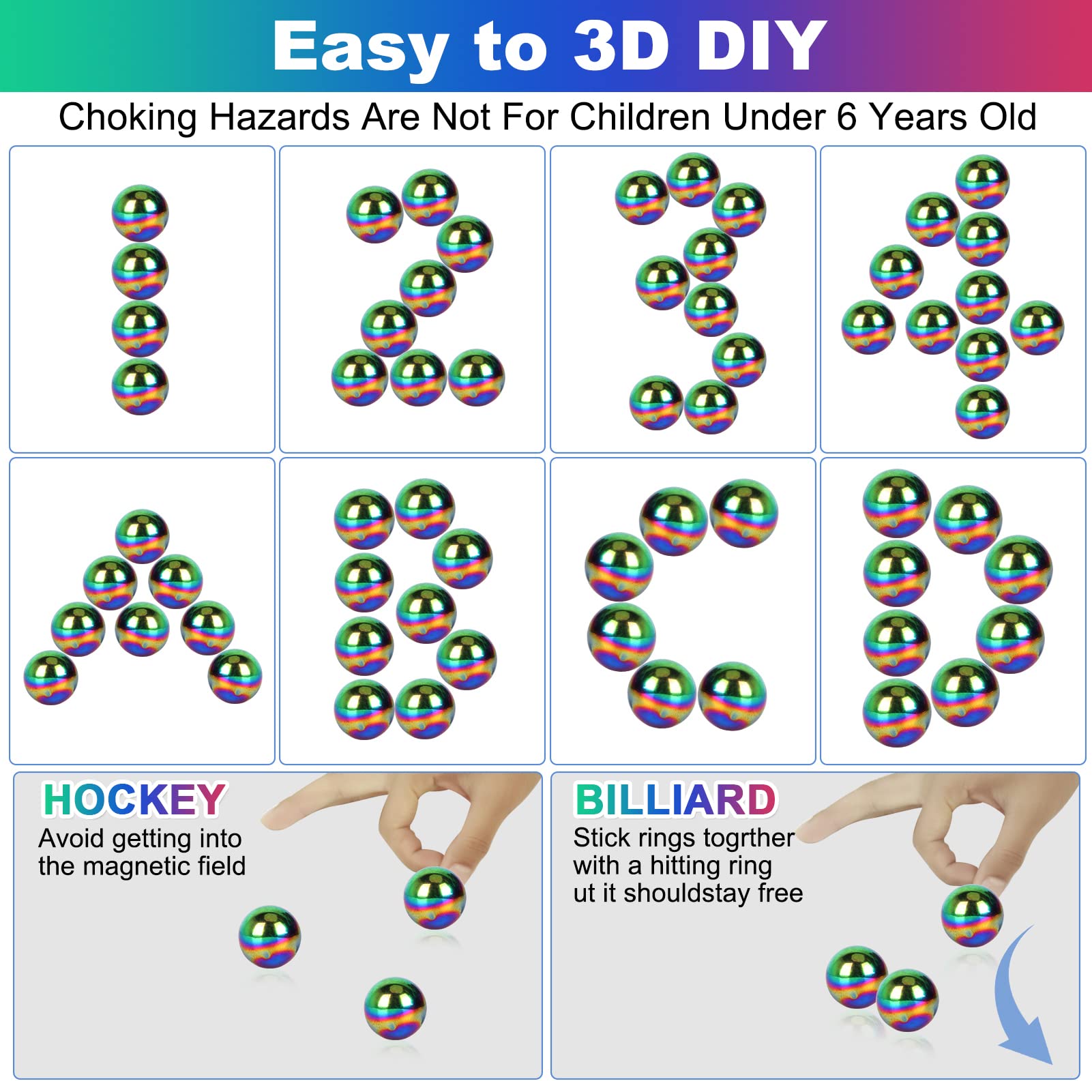 Moonhua Rainbow Stones pocket-size set for portable focus and on-the-go play.