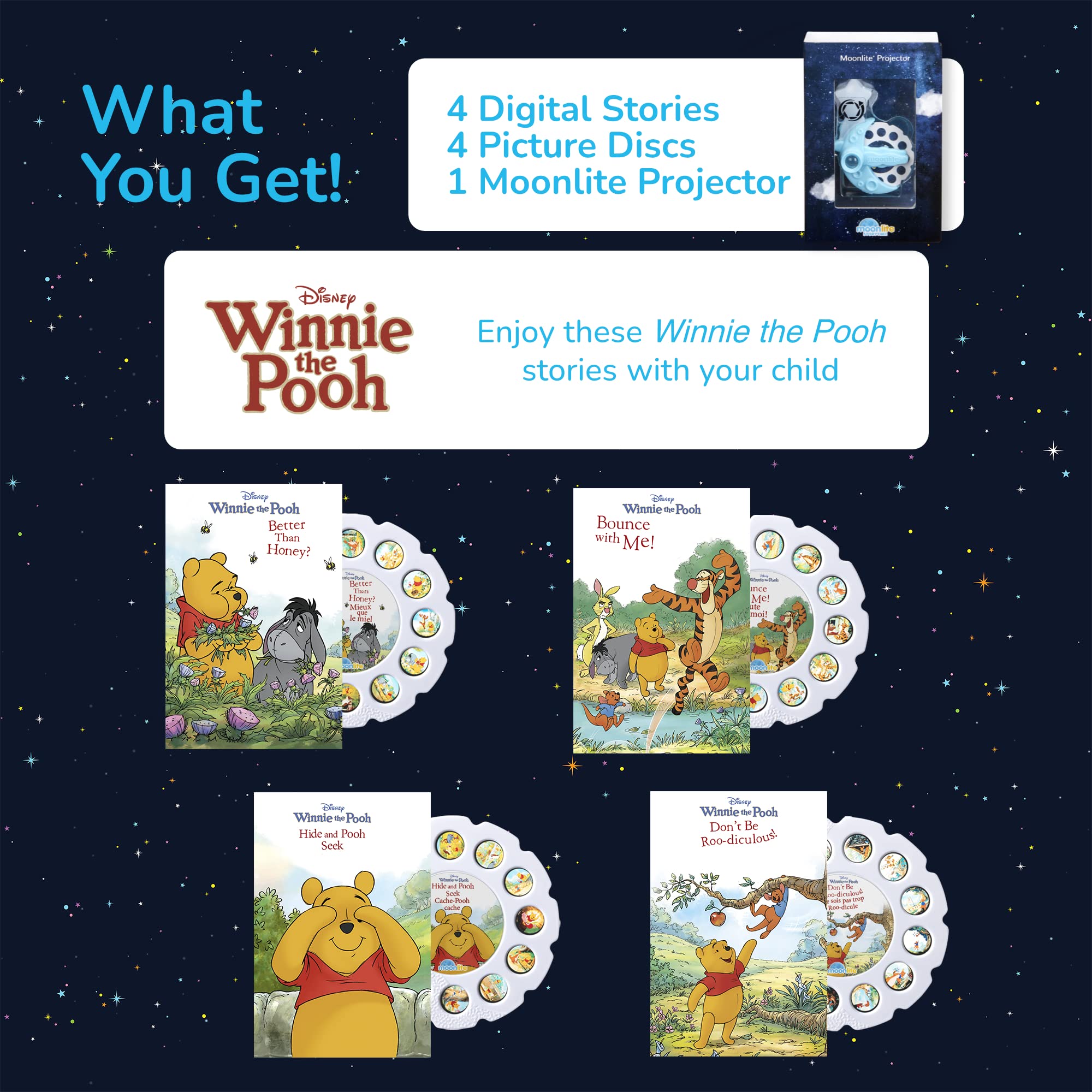 Moonlite bedtime-digital collection enhances nightly routines with Pooh adventures.