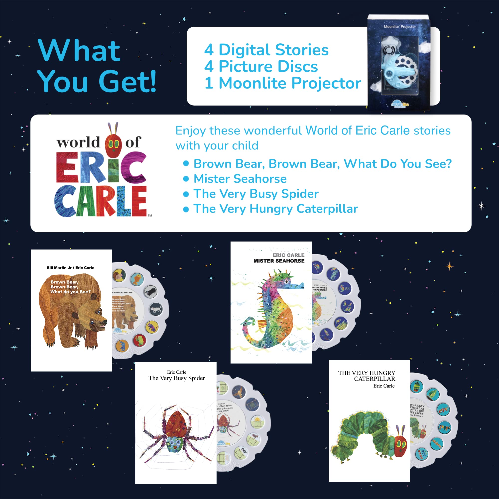 Moonlite storytelling setup enables sensory-rich bedtime routines