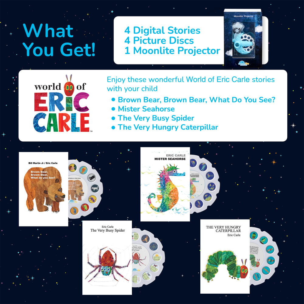 Moonlite storytelling setup enables sensory-rich bedtime routines