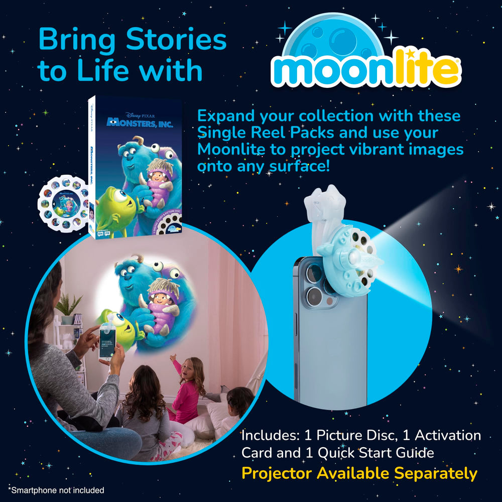 Moonlite Monsters Inc audio effects enhance storytelling with playful sounds.