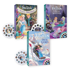 Moonlite Storytime Reels Frozen wall projection for immersive bedtime storytelling.