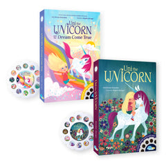 Moonlite Storytime Reels project Uni the Unicorn for immersive bedtime storytelling.