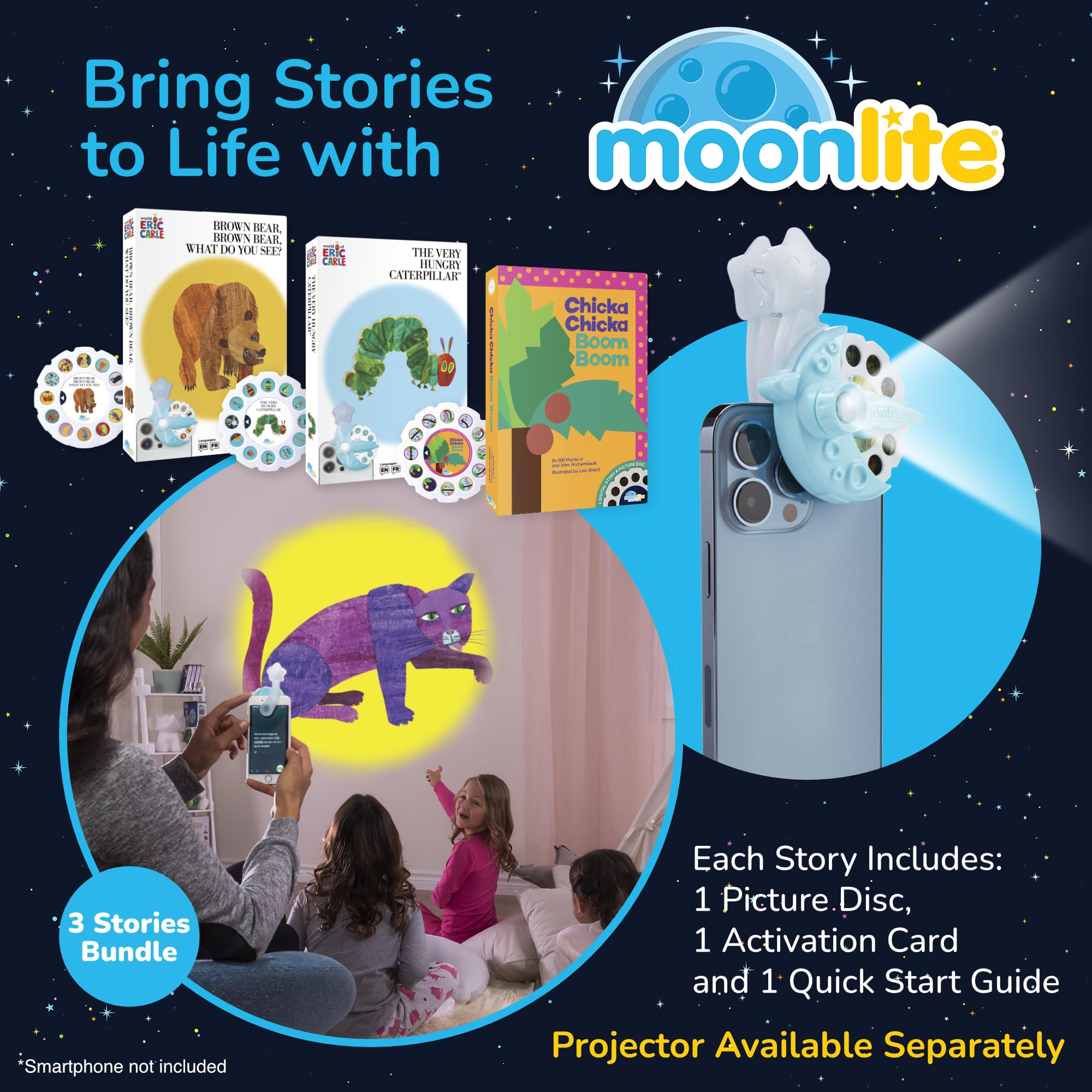 Moonlite Very Hungry Caterpillar reel brings vivid visuals to storytime
