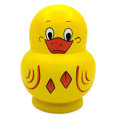 Moonmo nesting dolls with assorted patterns for colorful decor and creative play