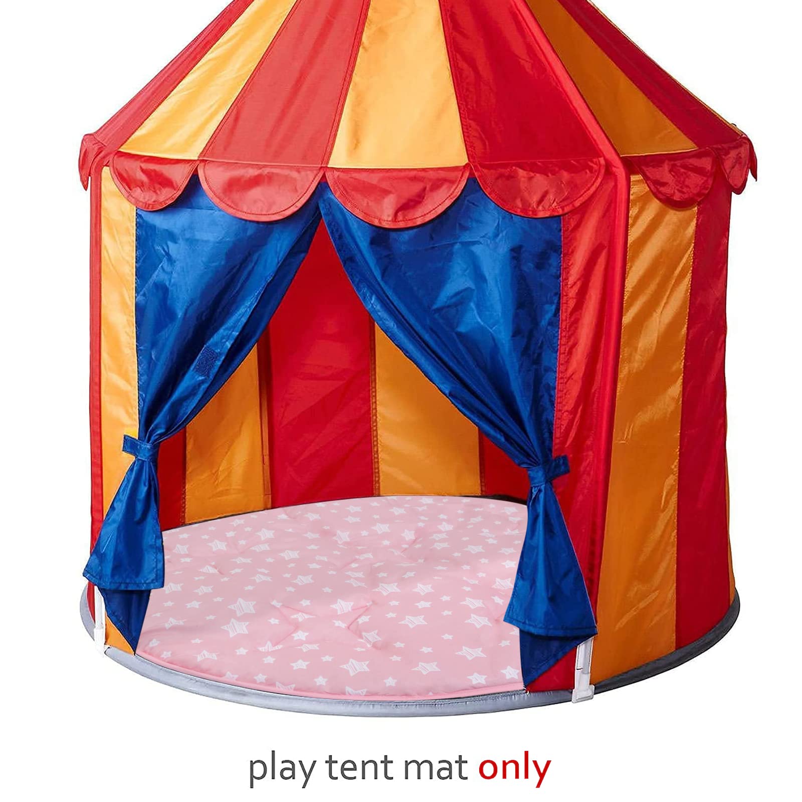 Moonsea Round Play Mat is machine washable for easy cleaning after adventures