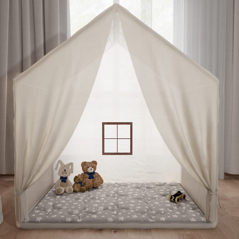 Moonsea washable, stain-resistant play mat easy to clean