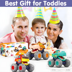 MOONTOY ABS plastic trucks with rounded edges ensure safety