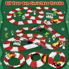 MOONTOY Santa engine adds festive charm and smooth rolling action for kids