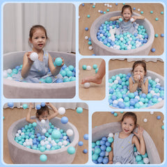 MoonxHome durable 2.15-inch balls withstand 140 pounds for long-lasting fun.