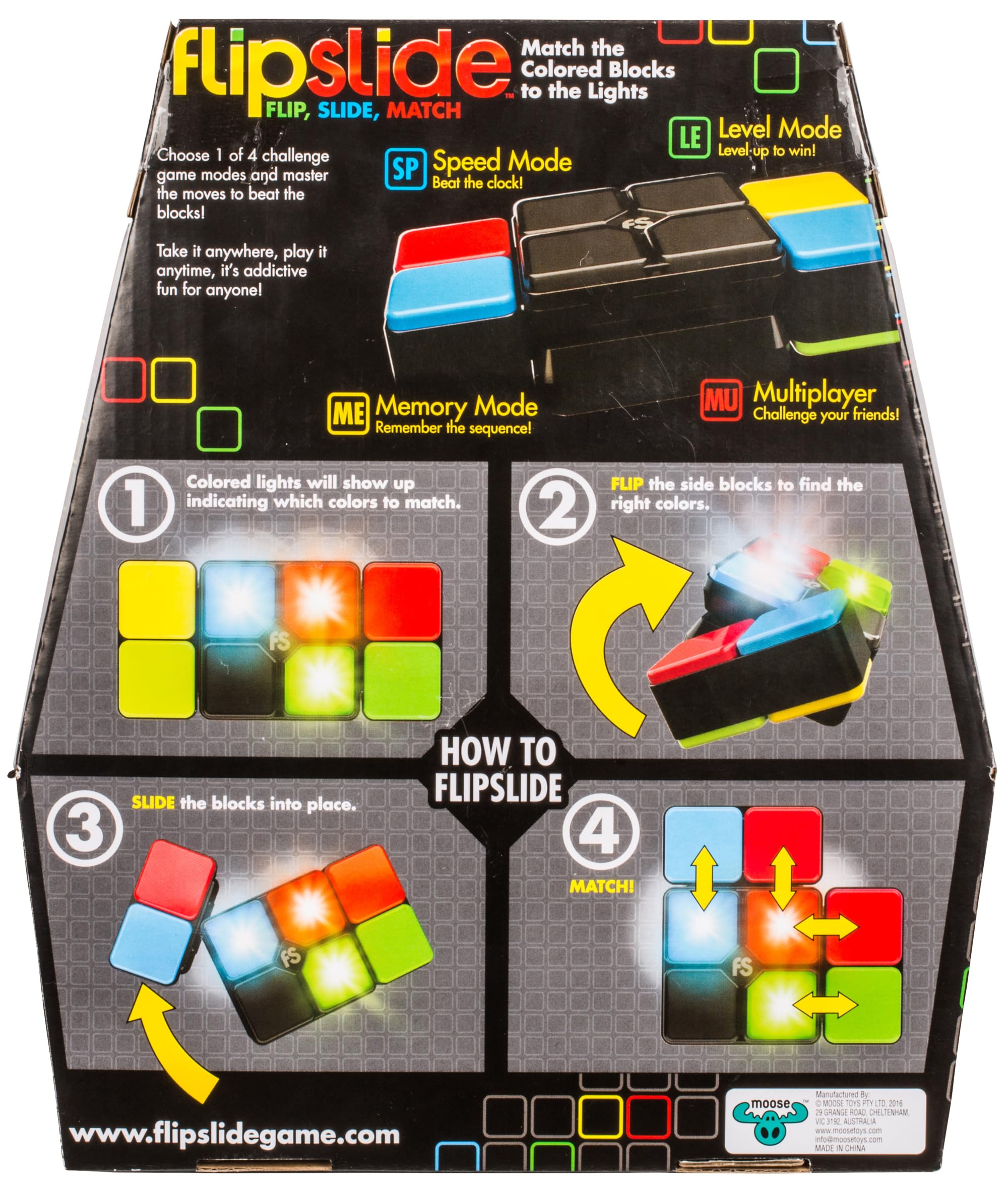 Moose Flipslide batteries included note ready for play