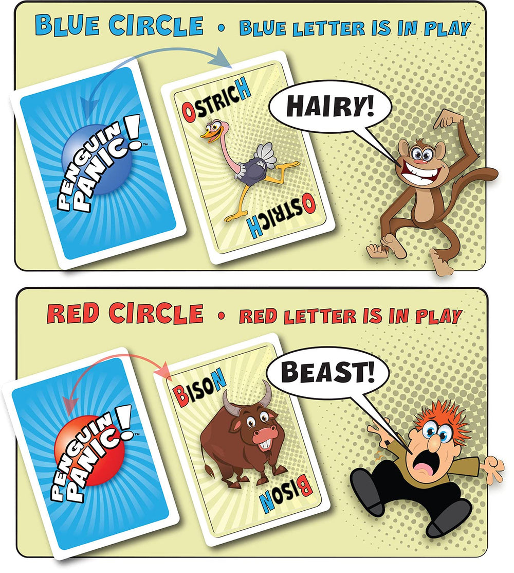 Moose Master Penguin Panic icebreaker cards ignite party vibes.