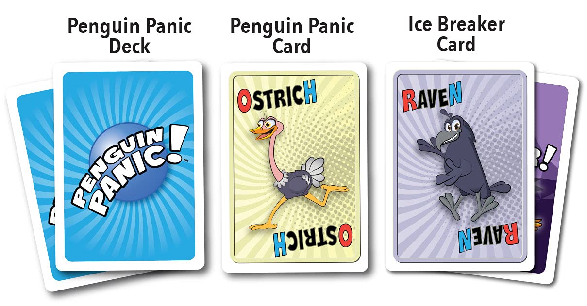 Moose Master Penguin Panic set of rules enables fast group play.