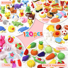 Moosia colorful animal erasers making pencils fun and engaging