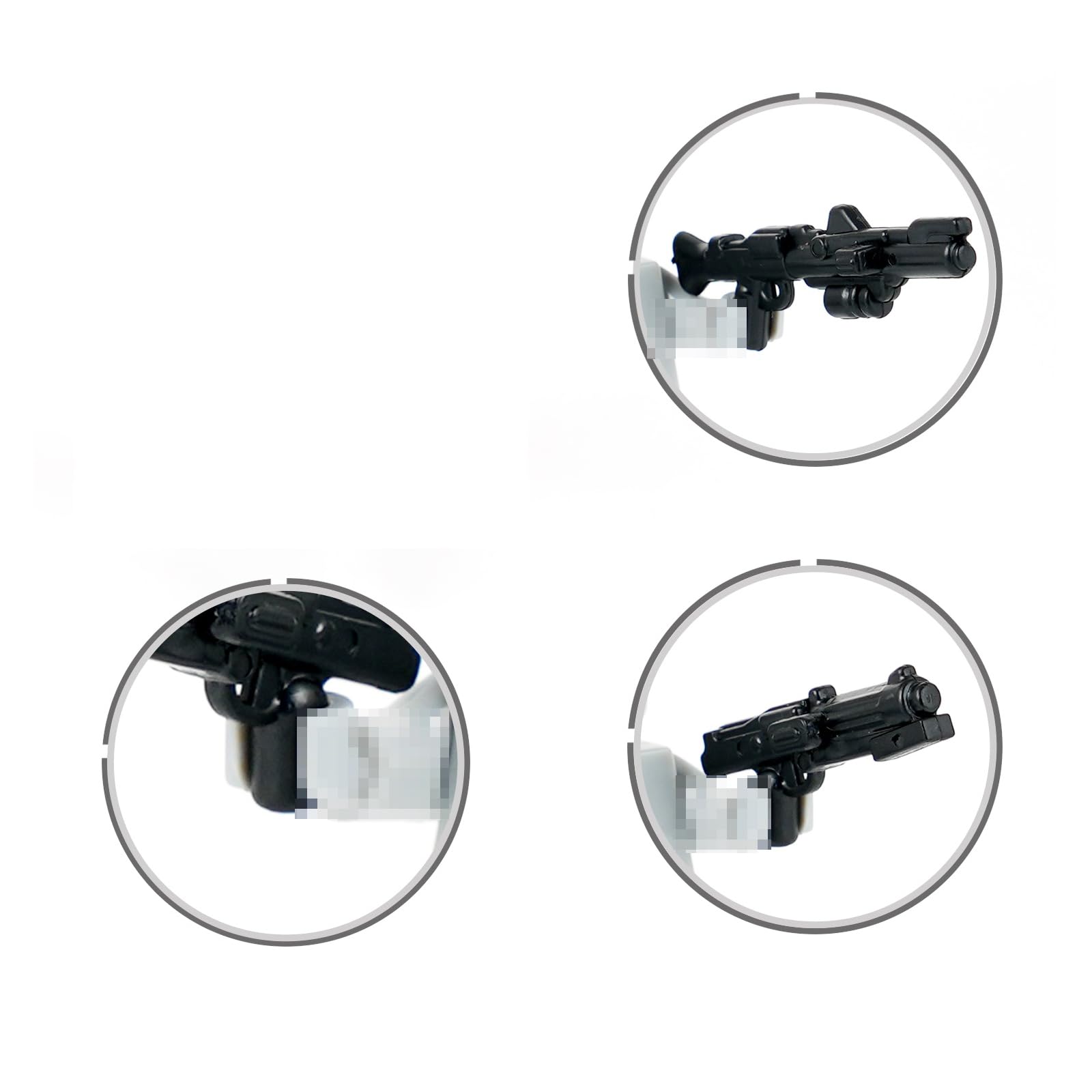 MOOXI DC-15 long blaster for clone troopers; multi-figure compatible, durable ABS plastic