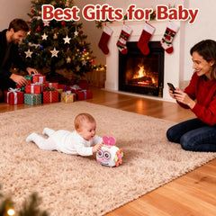 MoraBaby Busy Cube travel-compact design for on-the-go play.