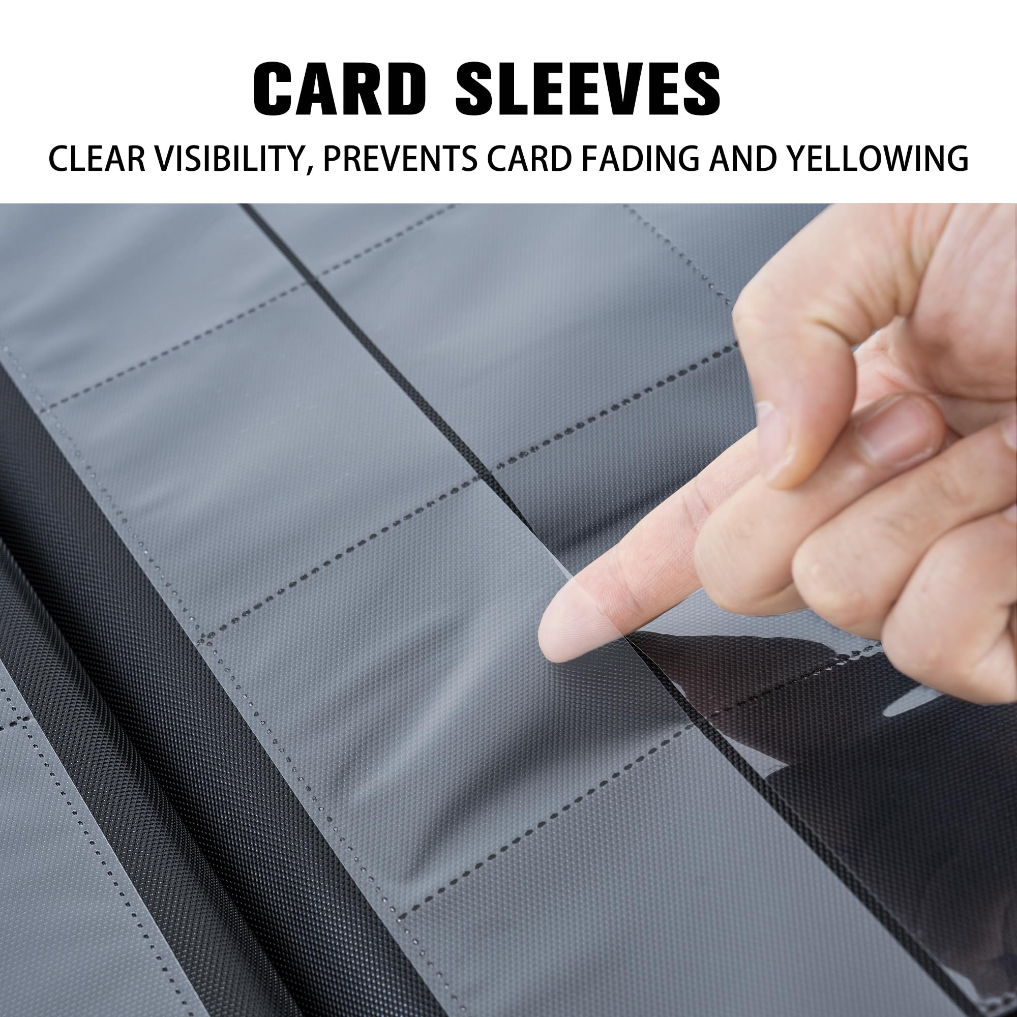 MORABTO 1024-card capacity helps keep collections organized on the go.