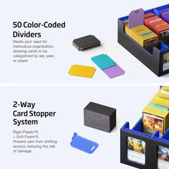 MORCCO magnetic lid doubles as a portable game mat