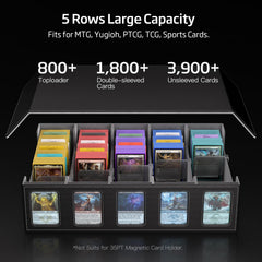 MORCCO magnetic lid doubles as portable game workspace