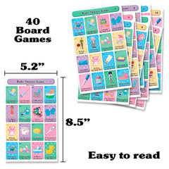 More Fiesta Bingo cardstock: 120lb semi-gloss for crisp, durable boards.