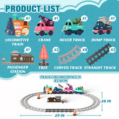 MORECOLL curved tracks enable versatile layouts and easy track building.