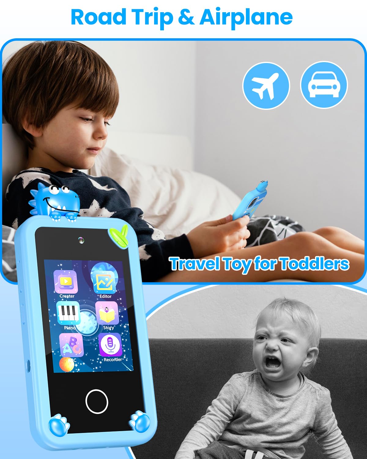 MOREXIMI durable lanyard keeps the phone easy to carry.