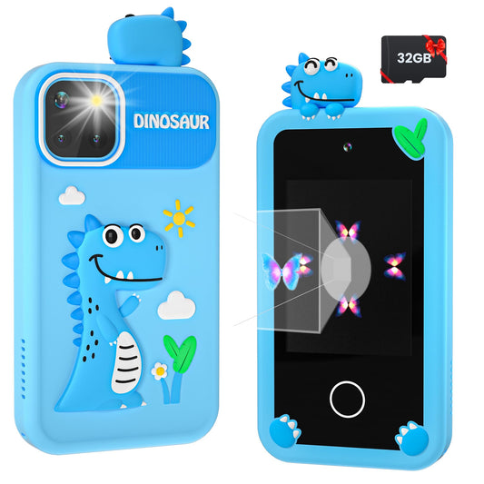 MOREXIMI Kids Smart Phone front camera for playful moments.