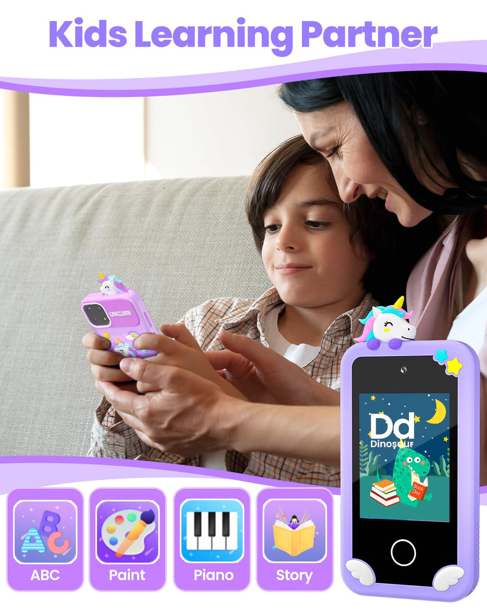 MOREXIMI educational games promote math, language, and problem solving.