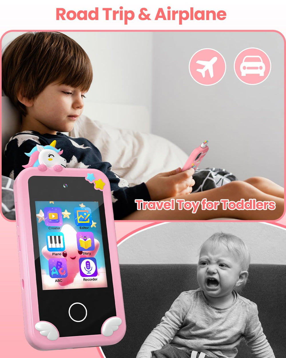 MOREXIMI pink compact design invites simple everyday use