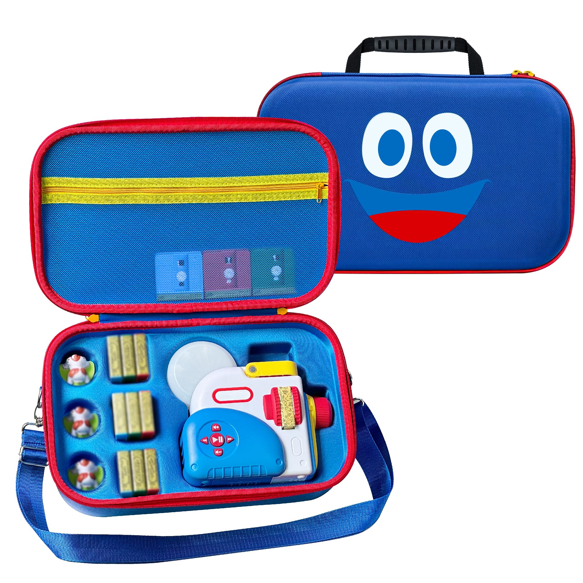 MOREXIMI Little Tikes Dream Machine case front view with protective shell and secure slots.