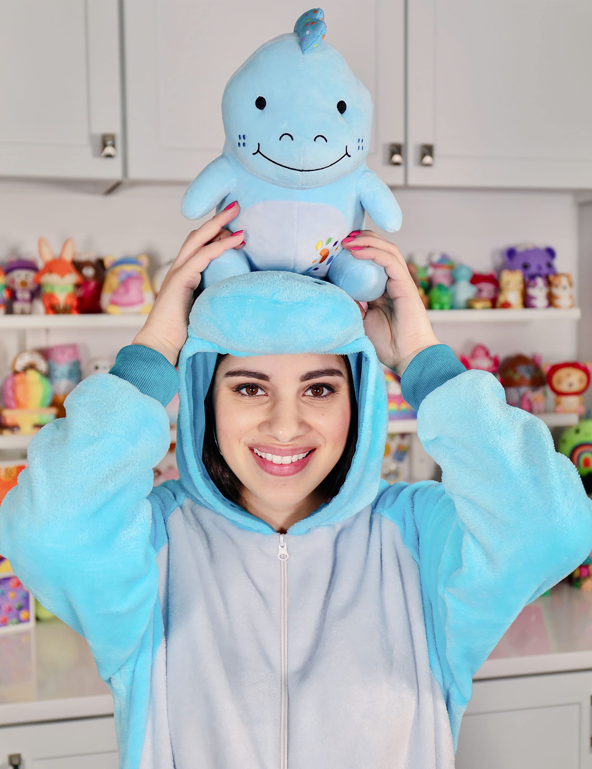 Moriah Elizabeth Cousin Derp Plushie full view emphasizes iconic design for fans and collectors.