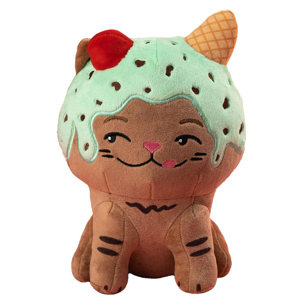 Moriah Elizabeth Eustace plush front view, soft cuddle companion