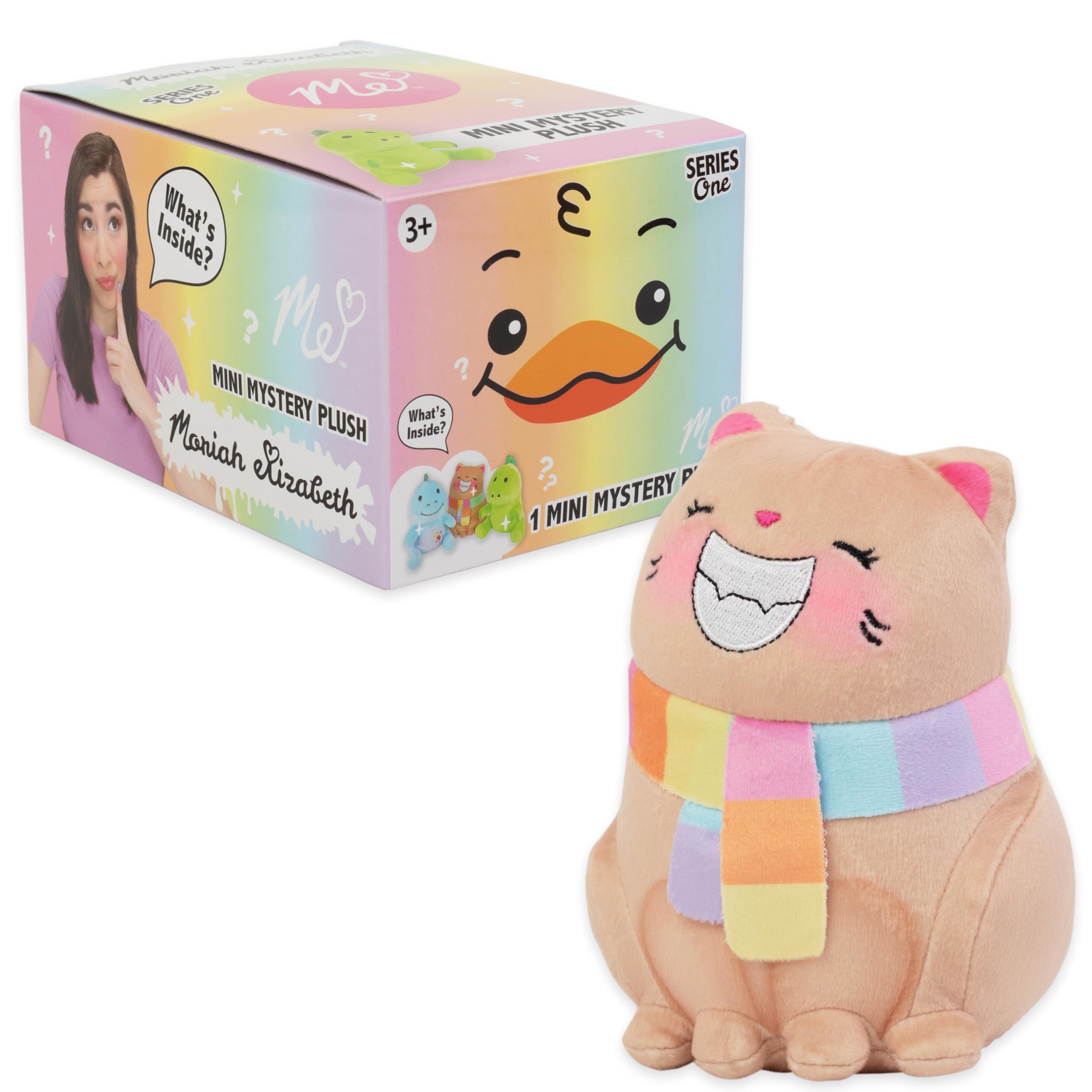 Moriah Elizabeth Bumblebear plush character perfect for shelves and display.