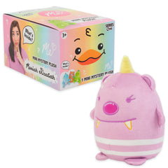 Moriah Elizabeth Cathy plush character with cuddly, squishy feel.