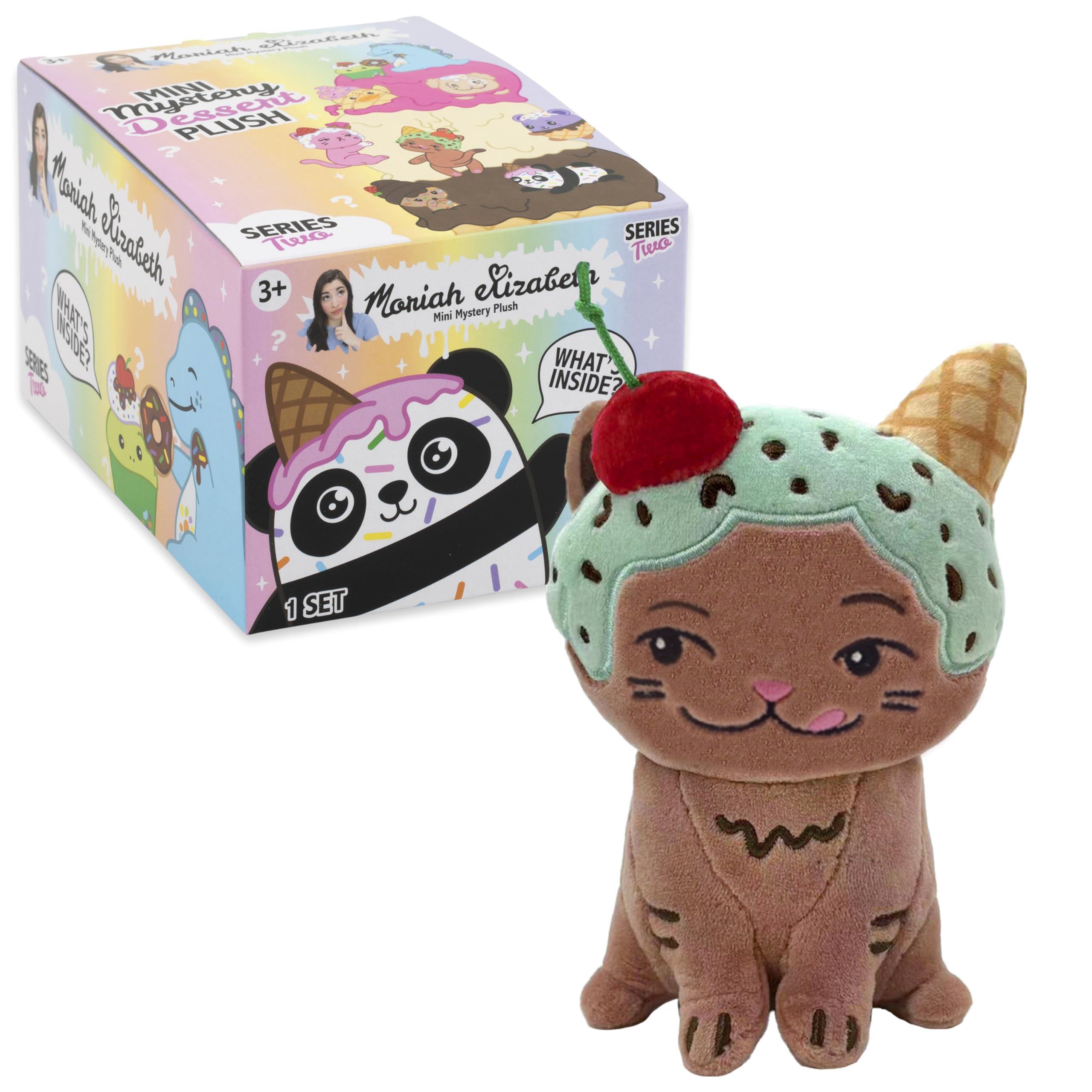 Moriah Elizabeth Dessert Derp plush, charming character for giftable keepsakes