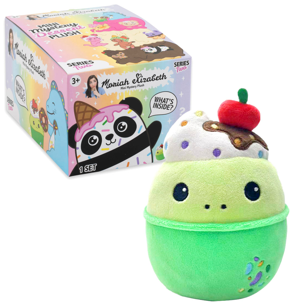 Moriah Elizabeth Dessert Pickle plush, unique dessert-themed character for collection variety