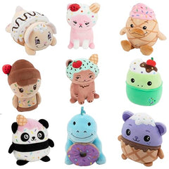 Moriah Elizabeth Shelly plush character, soft and huggable for cozy shelves