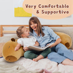 MorisMos Capybara Pillow decorative focal point adds whimsy