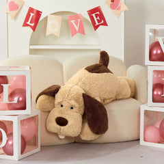 MorisMos floppy ears dog plush adds charm and soft texture for hugs.