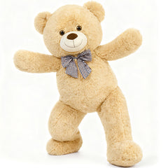 MorisMos giant teddy bear 47-inch ready for joyful unwrapping and cuddling