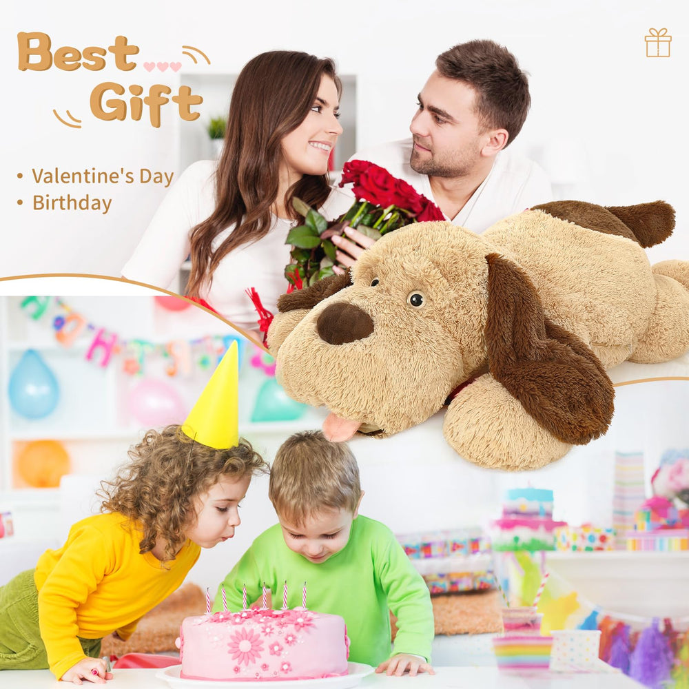 MorisMos pet-snuggle-buddy plush provides a comforting nap companion.