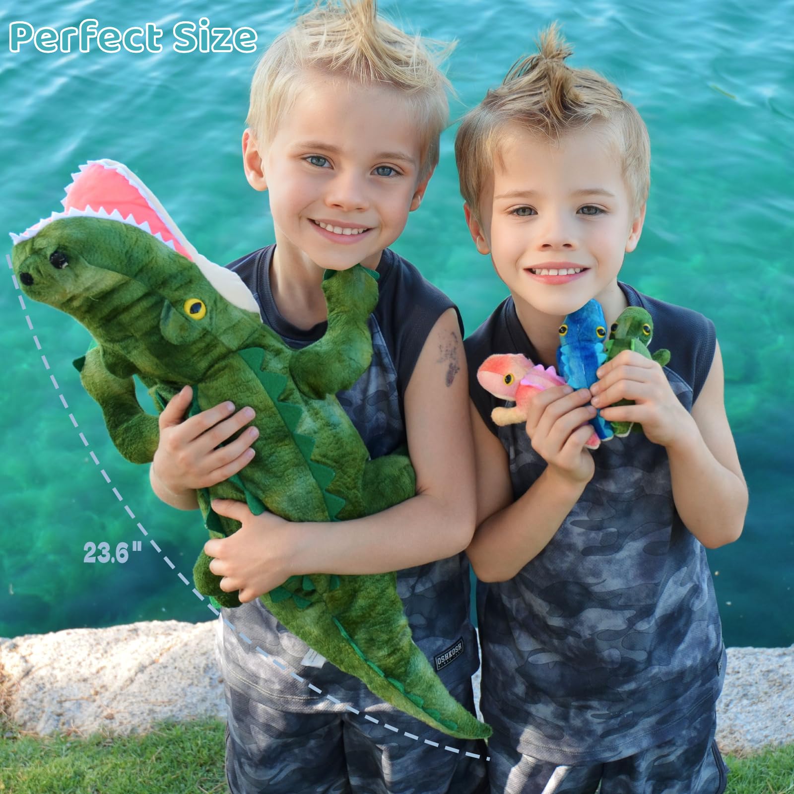 MorisMos alligator eggs, four-inch plush eggs stored in the mommy's tummy for surprises.
