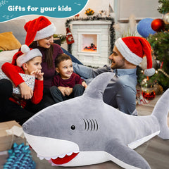 MorisMos shark bedroom playroom decor adds playful ocean vibes.