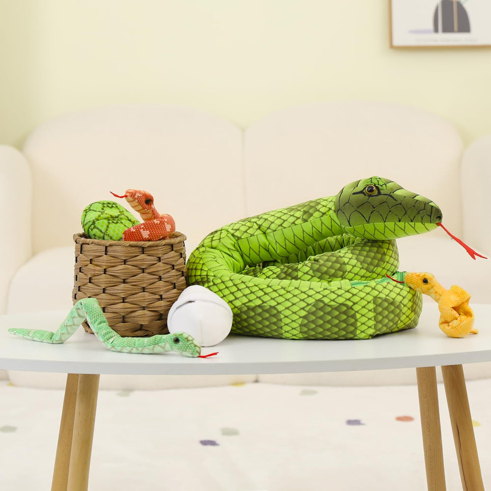MorisMos giant snake gift-ready packaging ideal for birthdays or holidays.