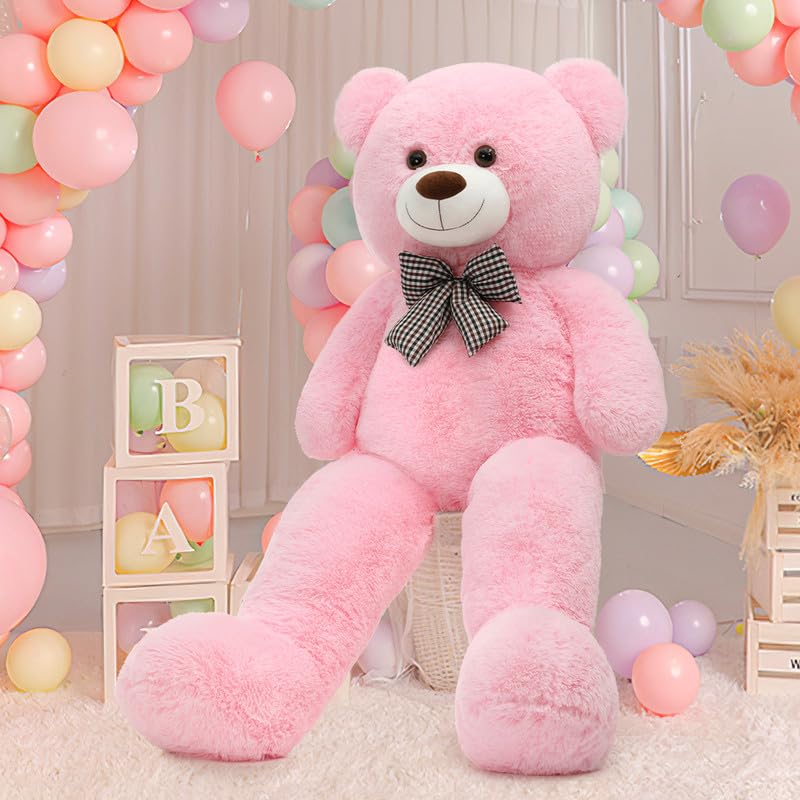 Long-distance hug moment with MorisMos teddy bear on a video call.