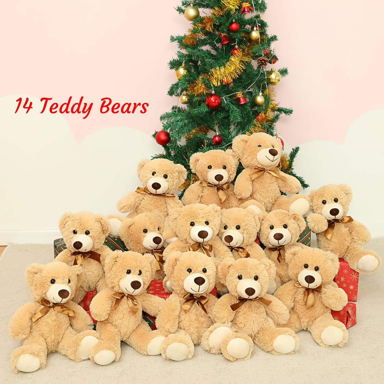 MorisMos neutral plush bear serves as versatile party favor for guests