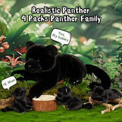 MorisMos panther cubs inside zipper belly invite imaginative storytelling.