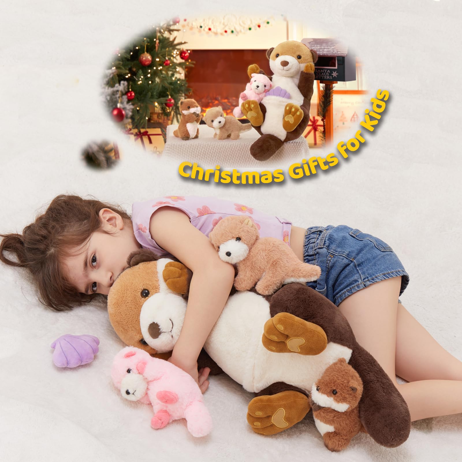 MorisMos plush seashell accessory for ocean-themed decor and play.